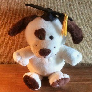 Graduation Dog Puppy Stuffed Animal Plush Dan Dee Collector's Choice Not A Toy